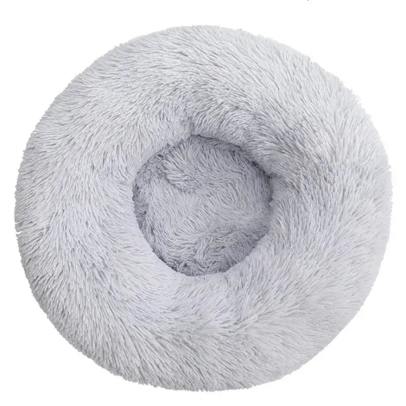 40-90cm Round Pet Bed for Large Dog Bed Super Soft Cat Bed Long Plush Dog House for Medium Dog House Winter Warm Sleeping WLP Company