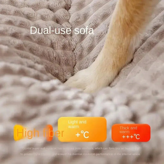 New Cat Bed Dog Pet Bed Kennel Non-Slip Winter Warm Small Dog Kennel Sleeping Removed Washed Soft Puppy Cushion Cat Supplies WLP Company
