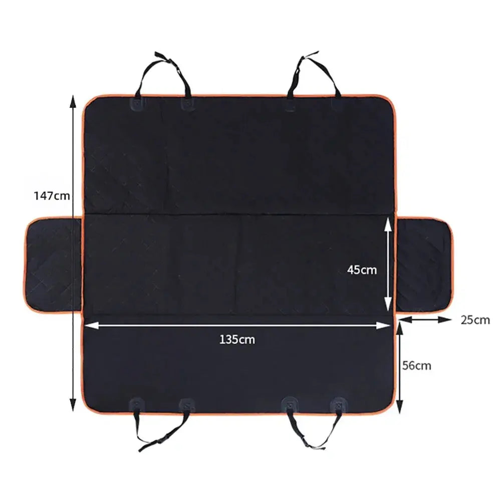 pet car mat Waterproof Cushion Dog Car Rear Mat WLP Company