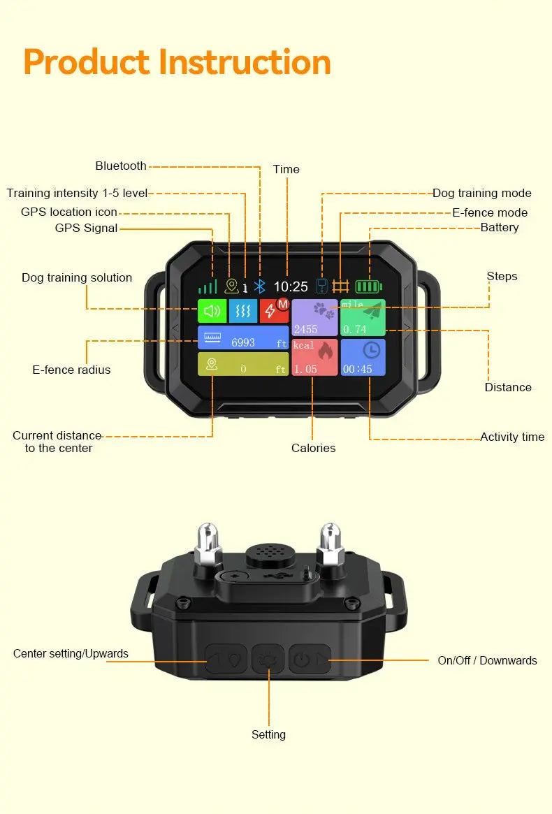 Wireless Pet Fence Remote Training Dogs Shock Collar WLP Company