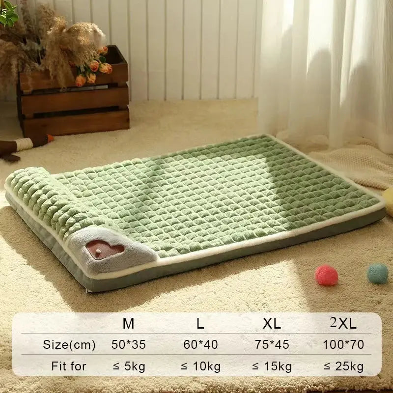 Machine Washable Dog Bed Removable Orthopedic Puppy Cushion Winter Memory Foam Dog Pillow For Small Medium Large Dogs And Cats WLP Company