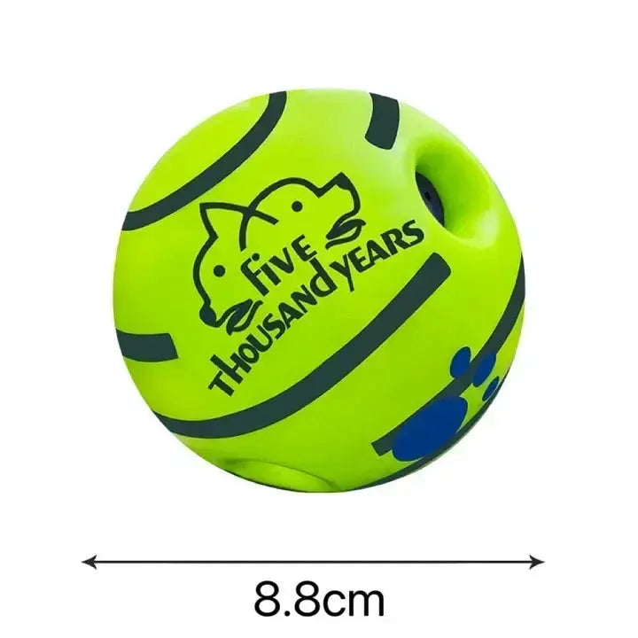 Pet Dog Toy Ball Wobble Wag Giggle Sound-Emitting Glow Ball Interactive Dog Toy Funny Indoor or Outdoor Play Agility Training WLP Company
