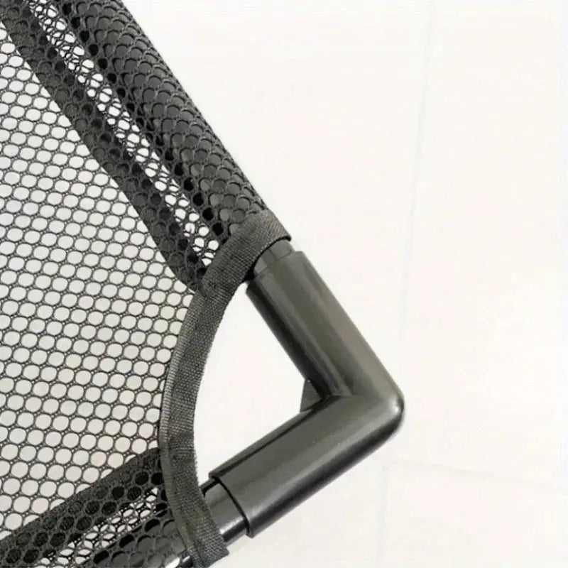 Cooling Elevated Dog Bed - Raised Dog Cot Fits, Pet Cot with Durable Supportive Mesh, Indoor & Outdoor, Black, Small Pet Bed WLP Company
