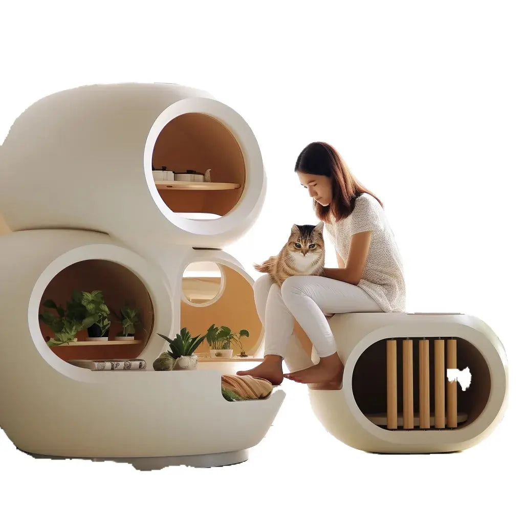Wangshe Cat Villa - Multi-level Cat House | WLP Company WLP Company
