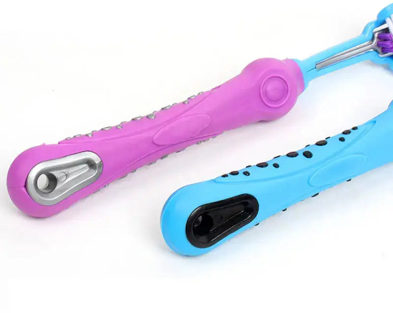 Three Sided Pet Toothbrush Multi-angle Toothbrush Cleaning Dog Cat Brush Bad Breath Pet Dental Care Cat Cleaning Mouth WLP Company