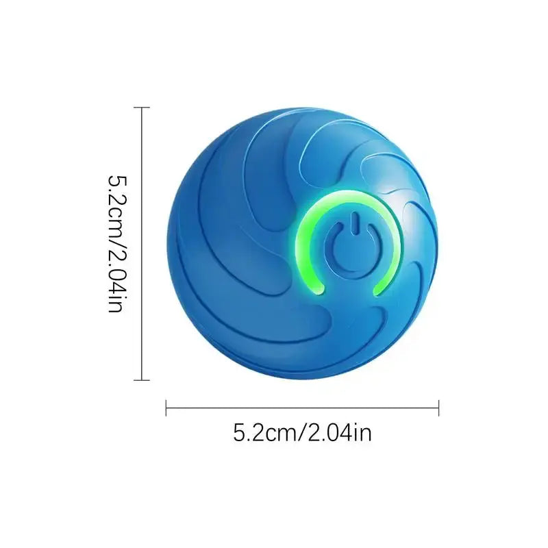 1PC Smart Dog Toy Ball Electronic Interactive Pet Toy Moving Ball USB Automatic Moving Bouncing For Puppy Kitten Birthday Gift WLP Company