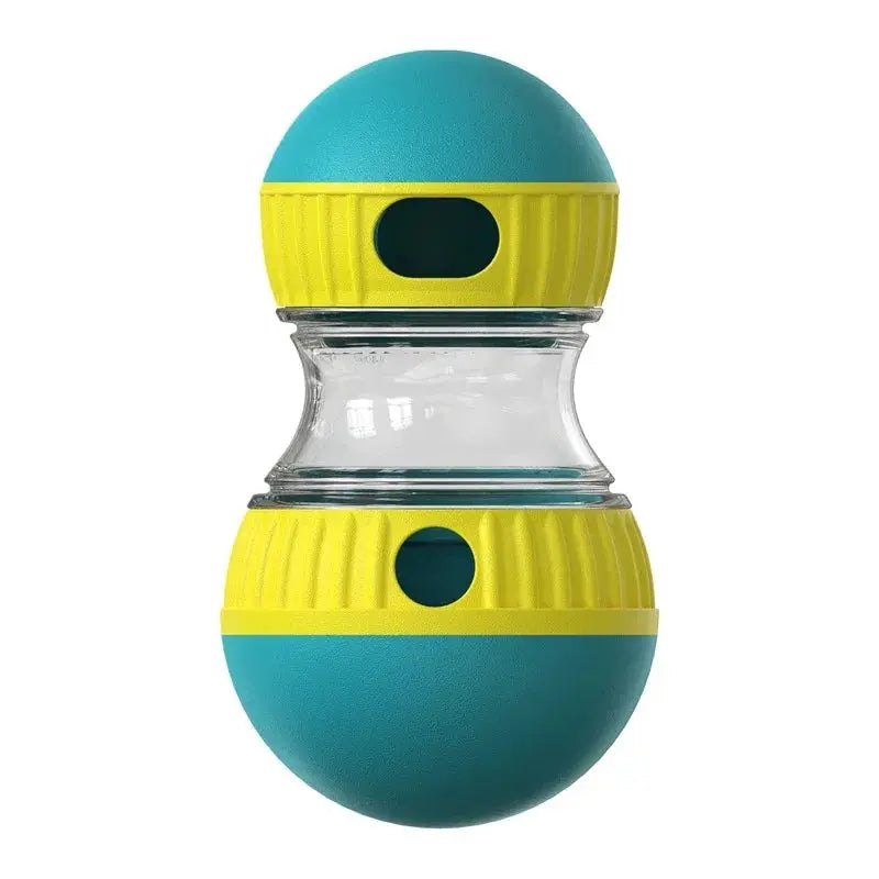 Dog Puzzle Toy Elliptical Track Rolling Increase Intelligence Ball Leaky Food Develop Good Habits Durable Interactive Pet Toys WLP Company