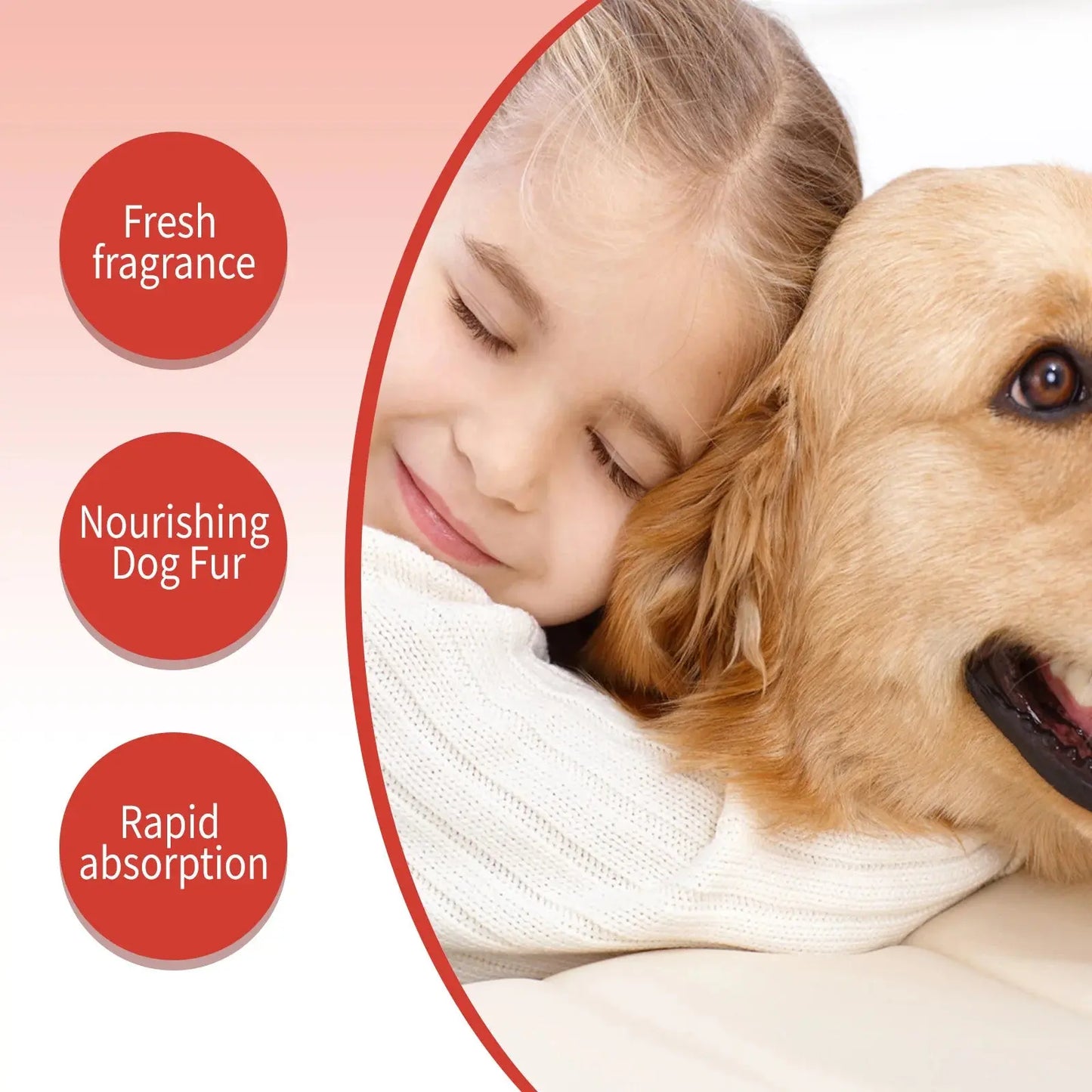 Yegbong Pet Odor Eliminator Spray - Long-Lasting Clean Deodorant for Dogs & Cats WLP Company