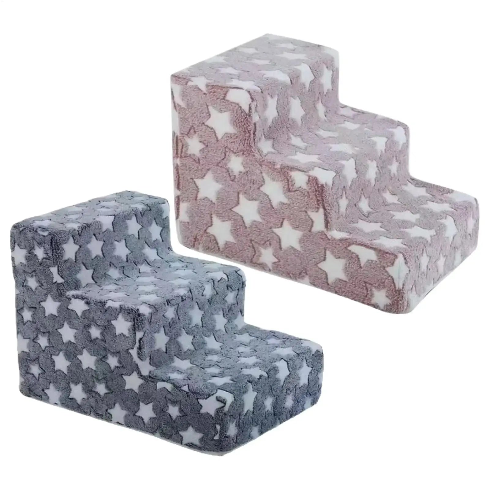Pet Steps High Density Foam 3 Steps Dog Stairs Ramps for Small Cats dog Climbing Removable Non-Slip Pet Ramp Washable Cat Ladder WLP Company