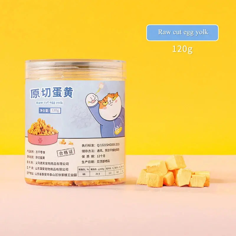 Pet food dog freeze-dried snacks sealed chicken breast egg yolk beef liver freeze-dried cat snacks WLP Company