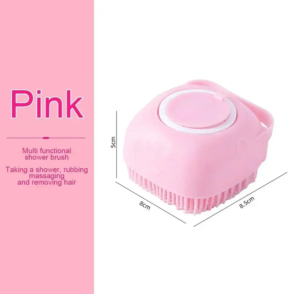Silica Gel Dog Paws Cleaner Grooming Bathroom Puppy Sprayer Bathtub for Dogs Soft Pet Accessories Brush Safety Multifunction WLP Company