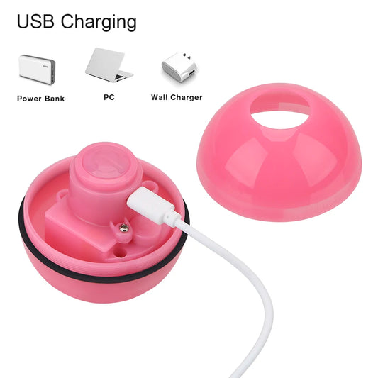 Smart Interactive Cat LED Rolling Flash Ball - Ultimate Feline Entertainment