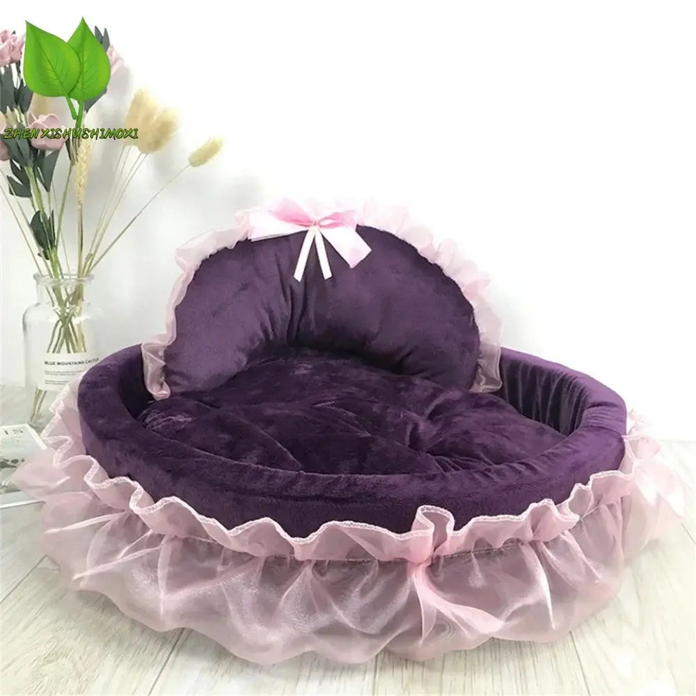 oval pet bed Oval Princess Pet Bed WLP Company