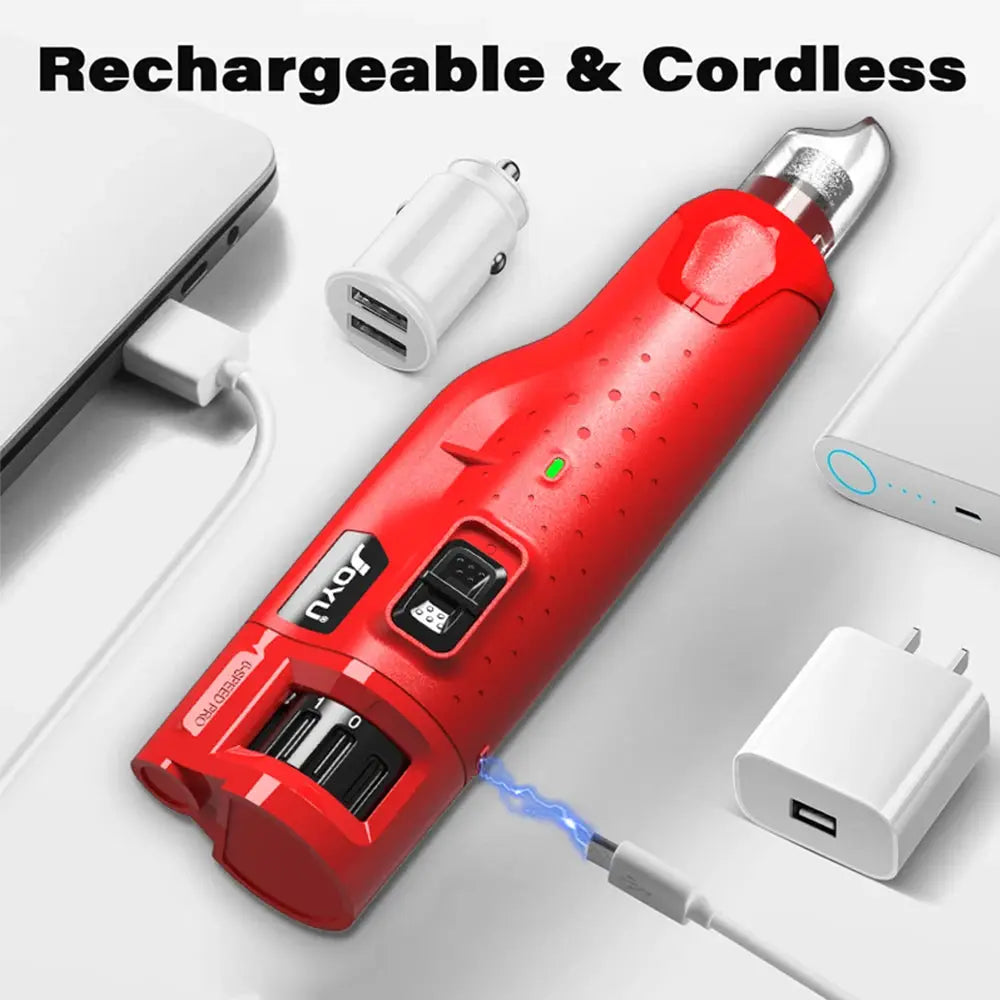 Dog Nail Grinder Dustproof with 2 LED Light - Super Quiet Powerful 6-Speed Nail Trimmer File for Small Medium Large Dogs WLP Company