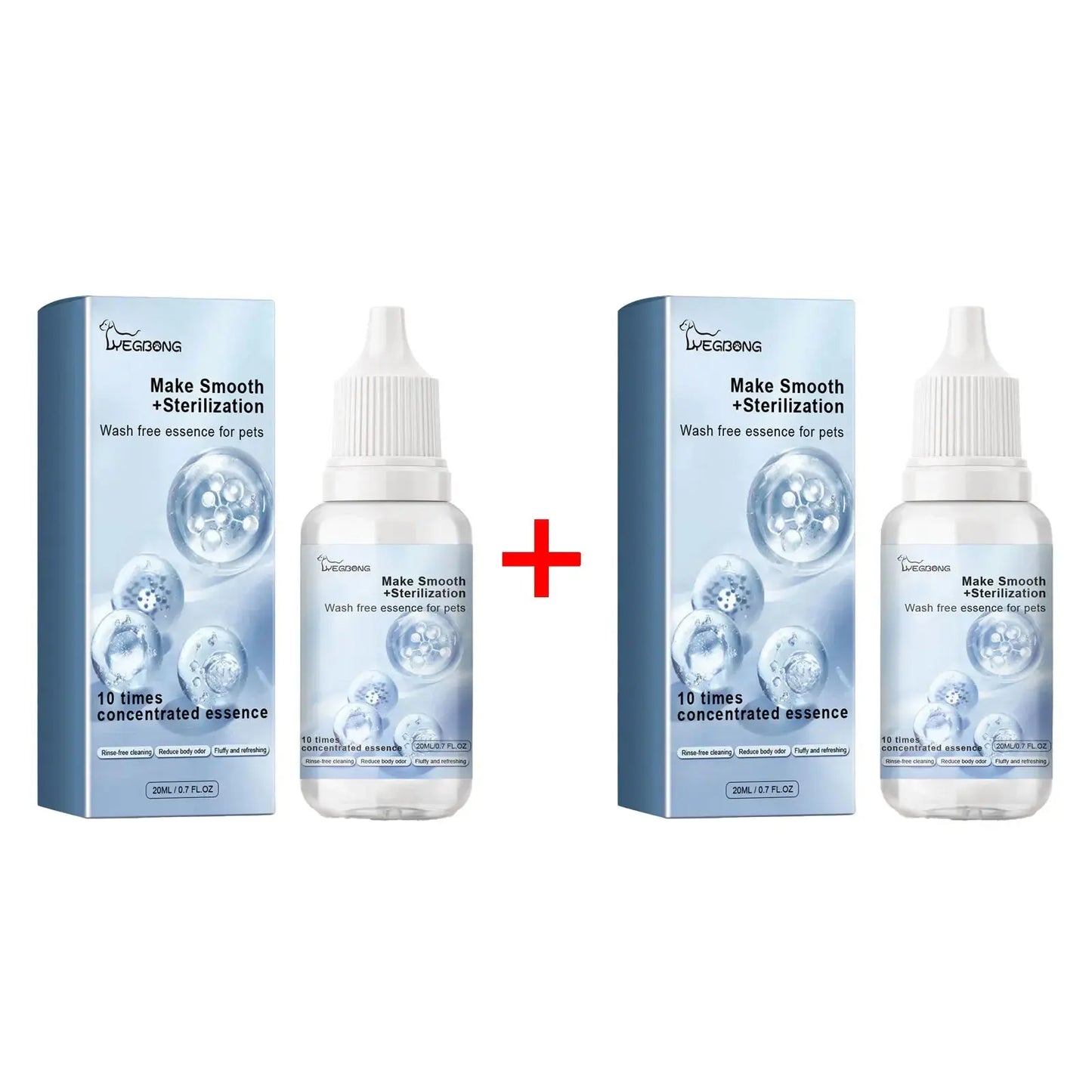 Pet Wash Free Essence Dog Body Wash Hair Softening Removing Dirts Mites Deodorizing Reduce Itching Moisturizing Puppy Shampoo WLP Company
