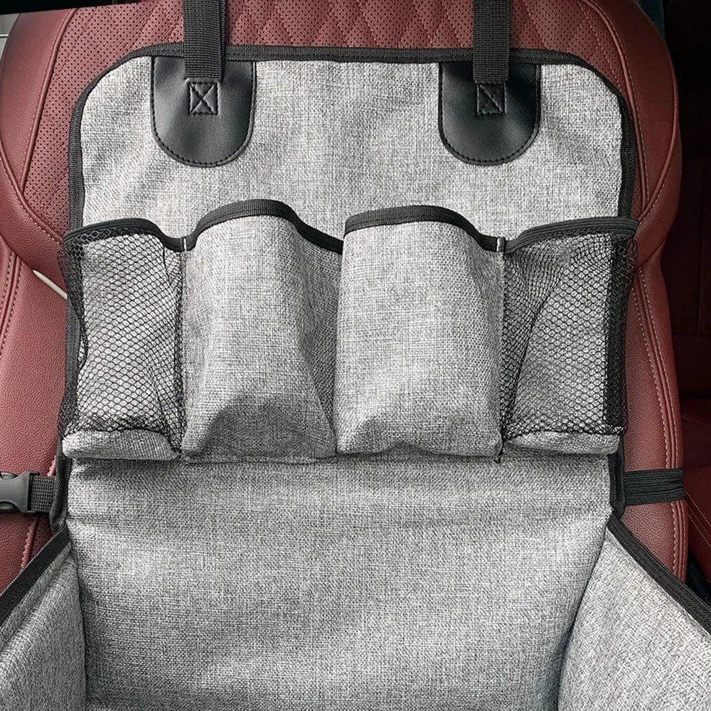 Dog Car Seat, Puppy Booster Seat for Car Front Seat with Storage Pockets, Pet Booster Car Seat for Small to Medium Dog WLP Company