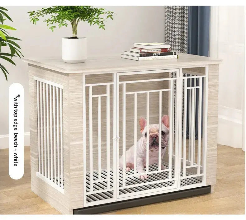 Heavy Duty Dog Cage Large Dogs Cage - High Strength Steel and Wood WLP Company