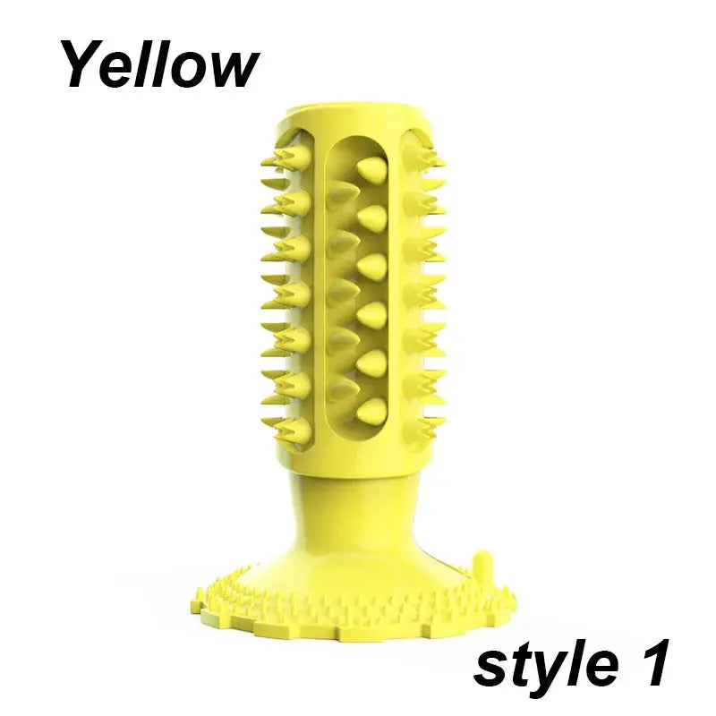 Rubber Dog Chew Toy Teeth Cleaning Pet Toothbrush Chewing Stick Toys for Dog Chew Toy Elasticity Soft Pet Tooth Cleaning WLP Company