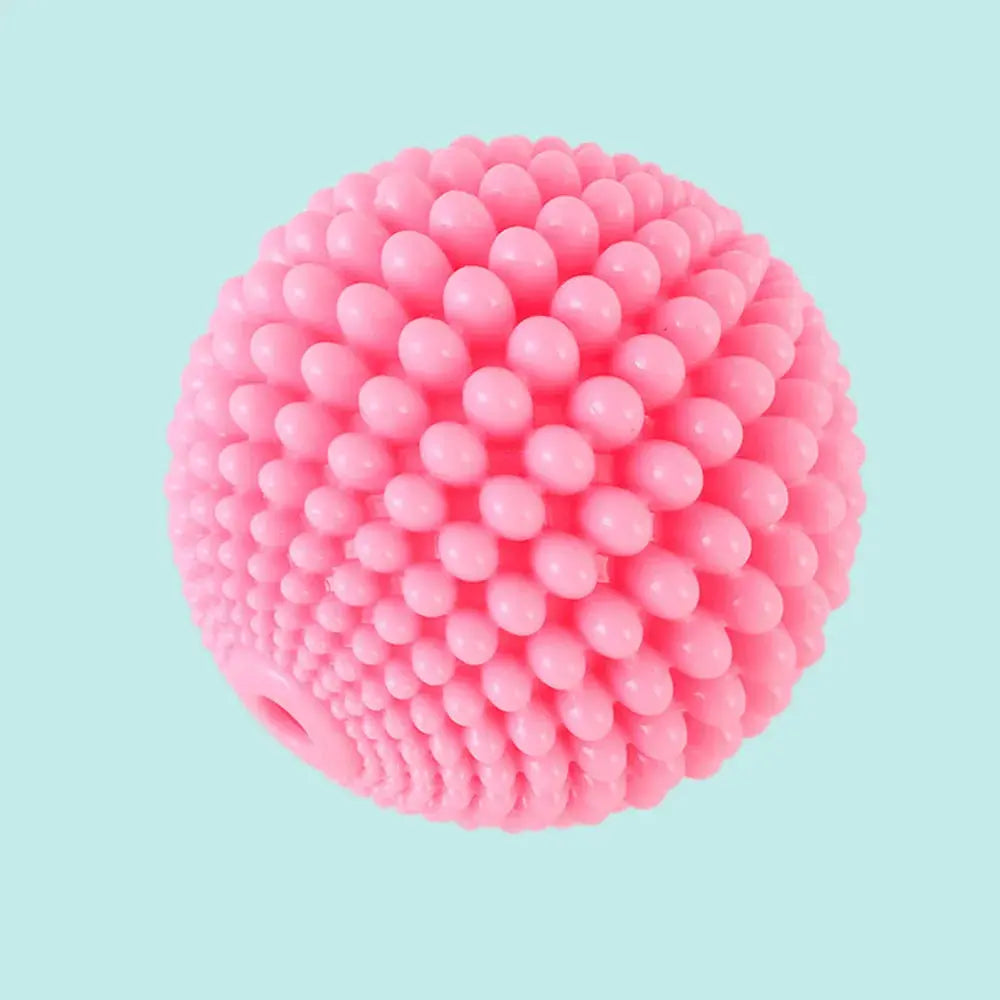Pet Chew Toy Squeaky Corn Ball, Durable Dog Chewing Ball for Teeth Grinding & Cleaning, Puppy Boredom Relief Pet Supplies WLP Company