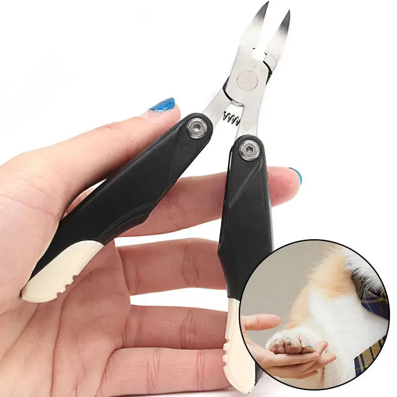 Dog Nail Clipper Dog Cat Nail Clipper Stainless Steel Pet Dead Skin Remover Nail Care Tool for Small Medium Dogs Cats Guillotine Nail Clipper WLP Company