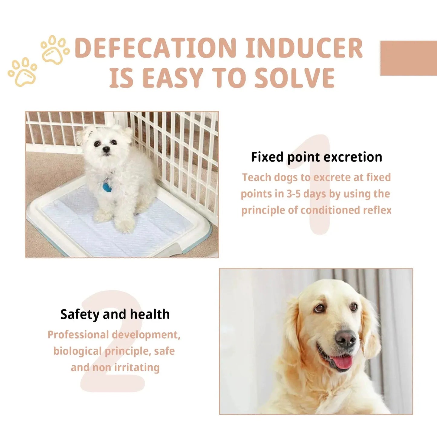 Pet Defecation Inducer Spray Positioning Defecation Indoor Outdoor Cat Potty Urinate Trainer Liquid Dog Toilet Training Spray WLP Company
