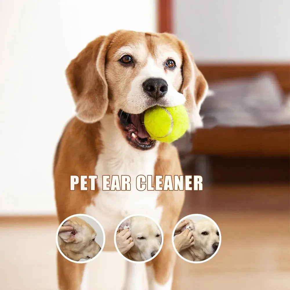 50 ml Pet Ear Drops Gentle Cleaning Ear Mites And Earwax In Cats & Dogs Inhibiting Ear Bacteria WLP Company