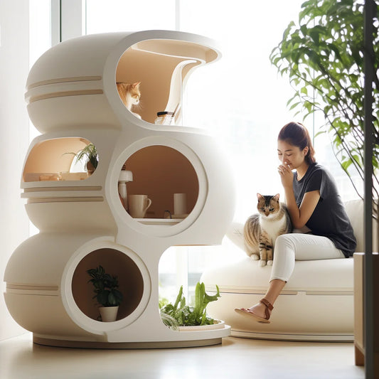 Wangshe Cat Villa - Multi-level Cat House | WLP Company