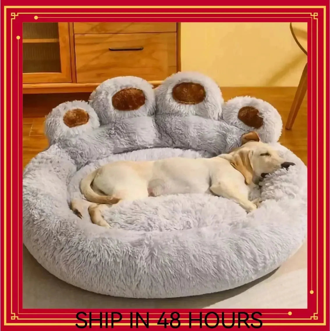 dog bed Winter Warm Dog Sofa Bed Small Medium And Large Dog Plush Sleeping Kennel Comfortable Soft Detachable And Washable Pet Nest WLP Company