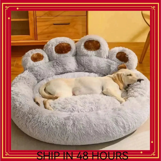 dog bed Winter Warm Dog Sofa Bed Small Medium And Large Dog Plush Sleeping Kennel Comfortable Soft Detachable And Washable Pet Nest WLP Company