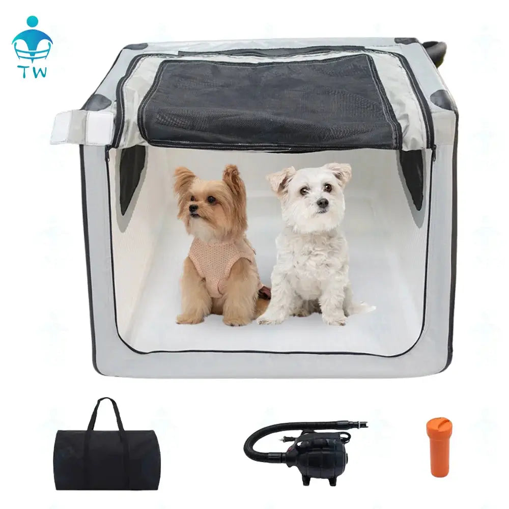 Collapsible Dog Crate for Car Travel – Portable Folding Crate for Dogs WLP Company