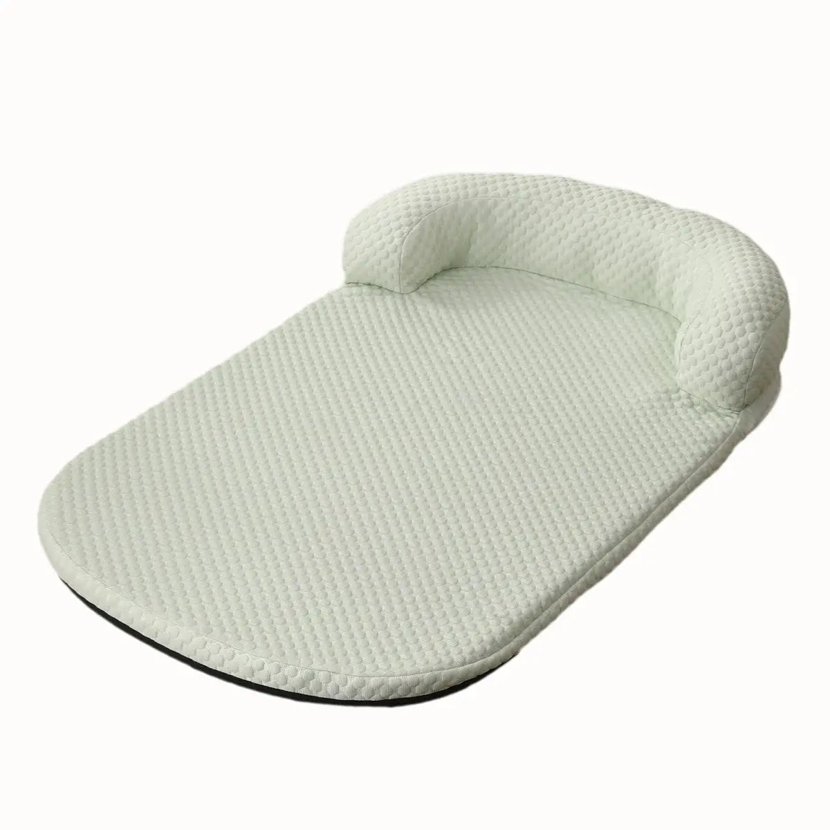 Cooling Dog Bed Breathable Spring Summer Cooling Large Dog Bed Ati-slip Cat Bed with Pillow Ice Silk Fabric Dog Bed for Small Dog Cushion Pet WLP Company