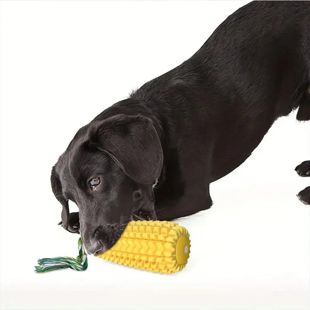Dog Chew Toys for Aggressive Chewers, Teeth Cleaning Chew Toy,Corn Shape Interactive Dog Dental Toys for Medium Large Puppy Dogs WLP Company