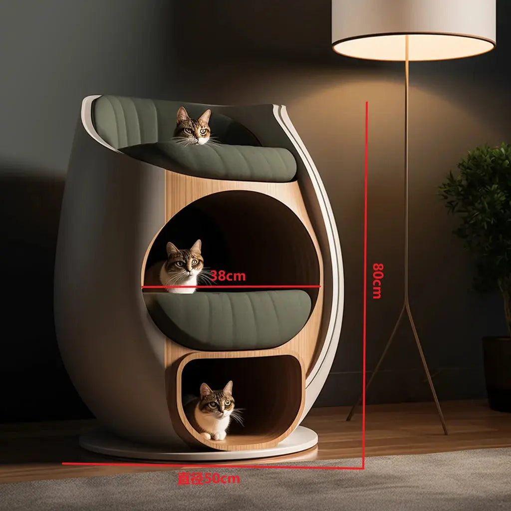 Luxury cat apartment 3D Printed Eco-friendly Cat Apartment WLP Company