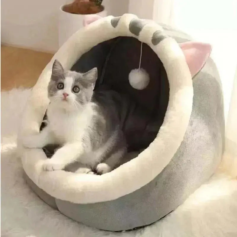 Cat Bed Washable Cave House - Ultimate Comfort & Warmth for Your Feline WLP Company