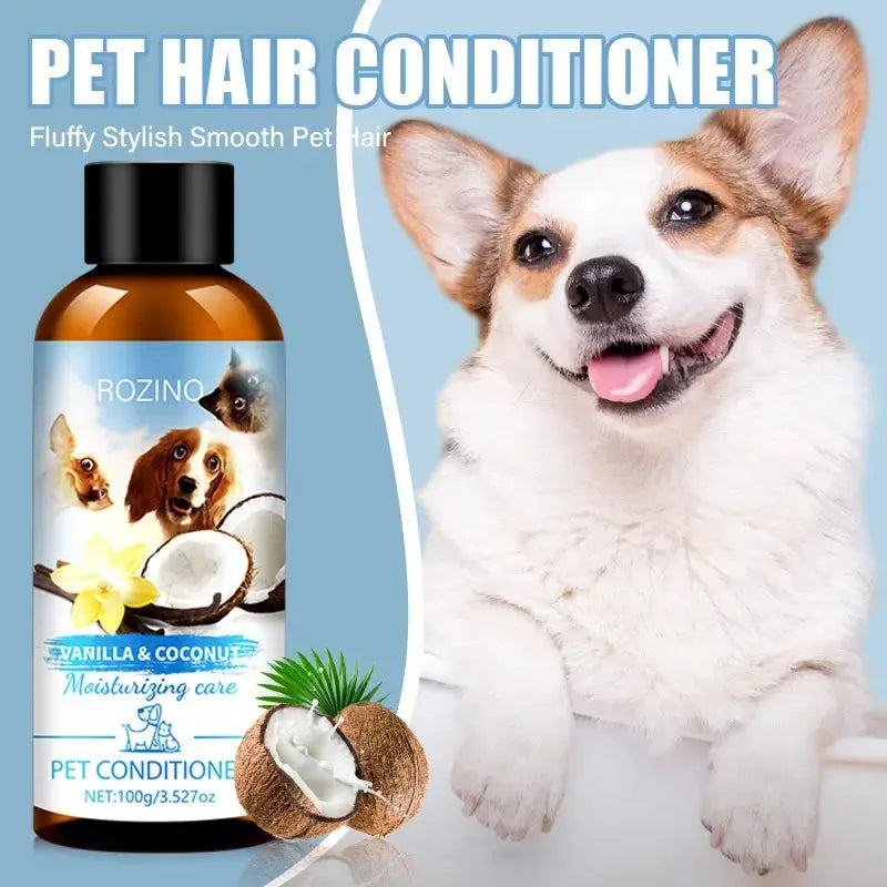 Pet Shower Gel and Conditioner Combo Pack, Perfect Clean Shampoo and Conditioner, Chemical Free, for Pets Cats and Dogs WLP Company