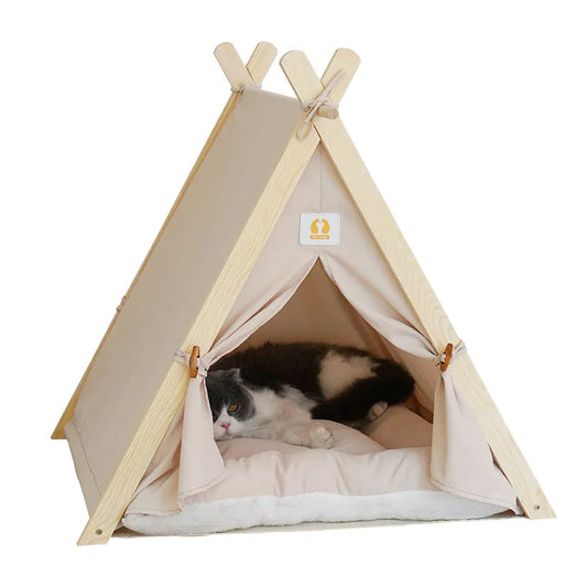 Travel Foldable Pet Bed - Portable Comfort for Your Furry Friend