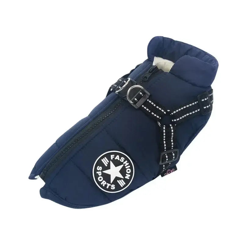 Dogs Jacket with Harness - Waterproof Winter Coat WLP Company