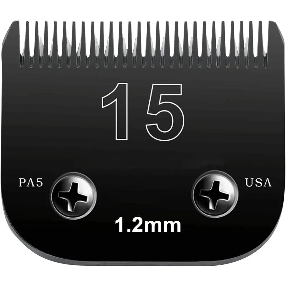 Black Stainless Steel Blades Set, Detachable Pet Dog Grooming Clipper WLP Company