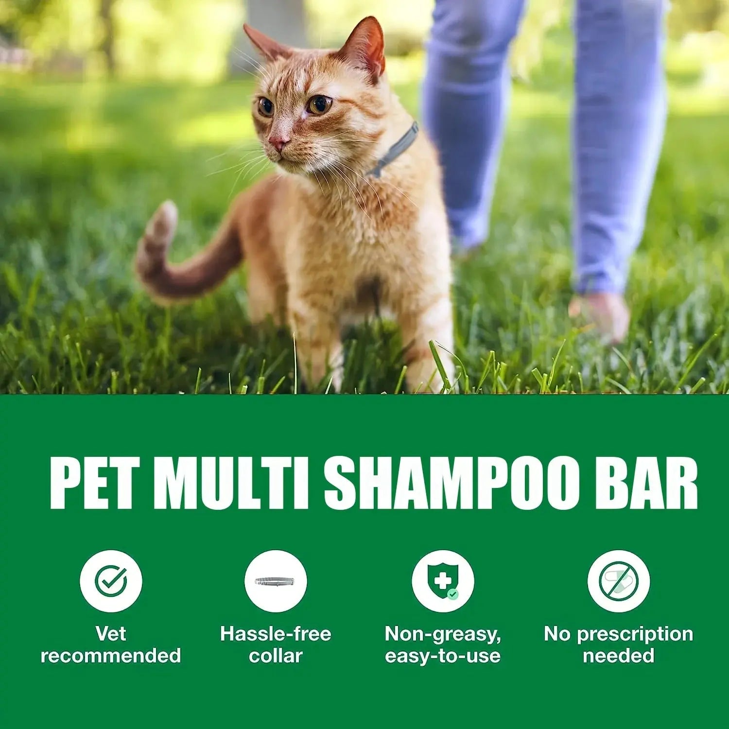GZE Pet Shampoo & Conditioner 2 in 1 Bar Soap For Dogs & Cats - Helps Itching, Hot Spots, Irritation & Allergies, Sensitive Skin WLP Company