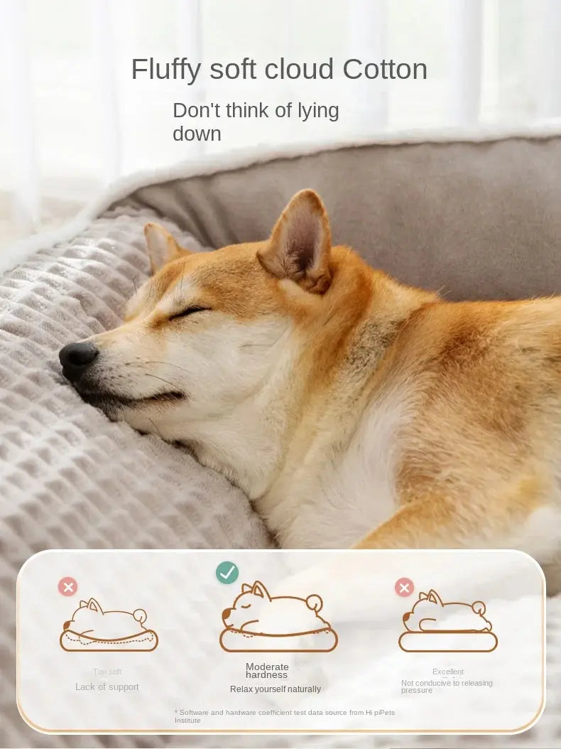 New Cat Bed Dog Pet Bed Kennel Non-Slip Winter Warm Small Dog Kennel Sleeping Removed Washed Soft Puppy Cushion Cat Supplies WLP Company