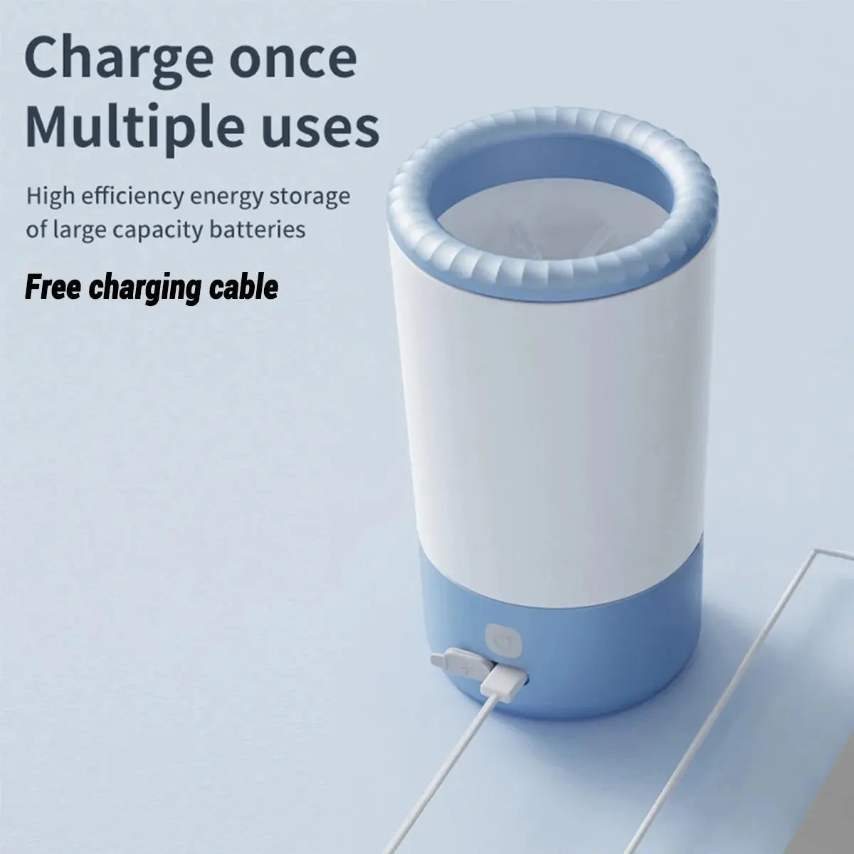 Pet Foot Washing Machine Electric Pet Paw Cleaner Automatic Dog Quick Cleaner Pet Paw Portable Low Noise Waterproof Foot Cup WLP Company