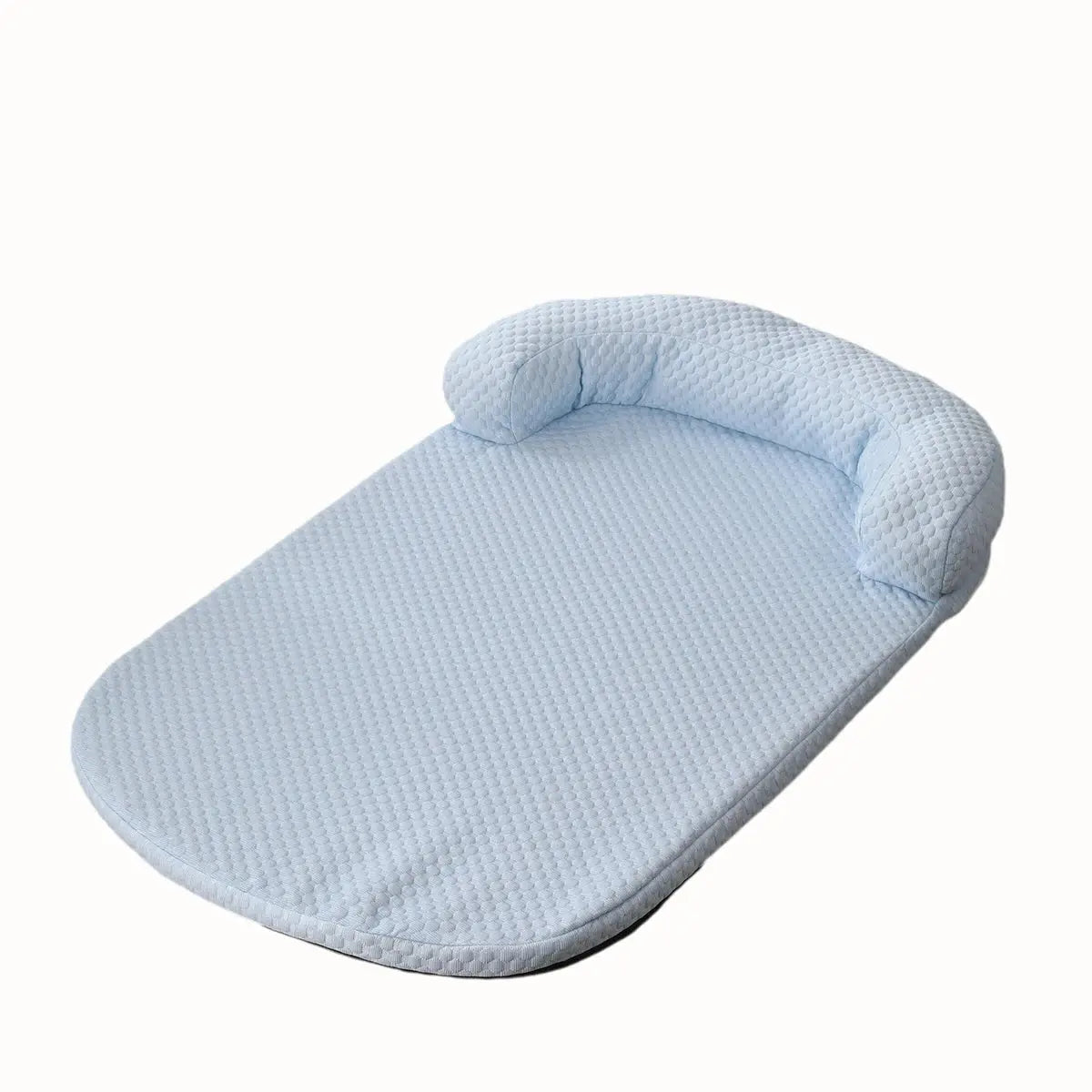 Cooling Dog Bed Breathable Spring Summer Cooling Large Dog Bed Ati-slip Cat Bed with Pillow Ice Silk Fabric Dog Bed for Small Dog Cushion Pet WLP Company