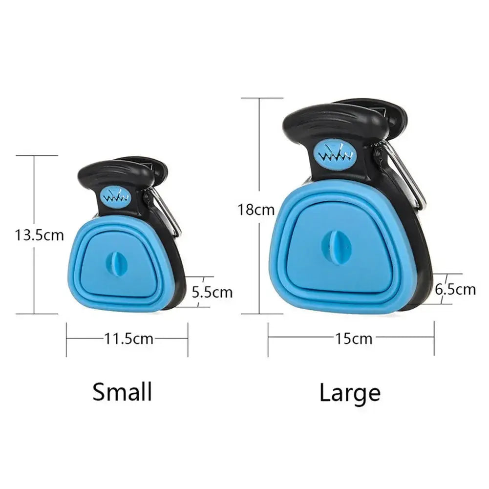 Foldable Pet Shovel with 1 Roll Compostable Bags for Dog WLP Company