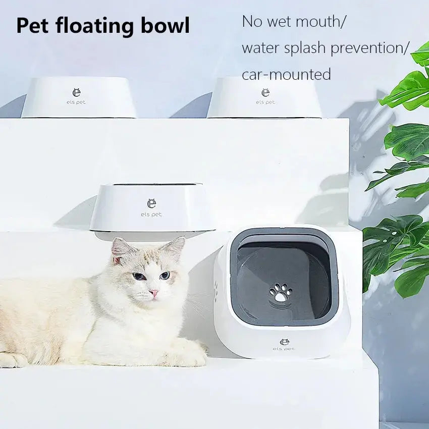 non-wetting water bowl  Mouth Pets Drinking Water Bowl WLP Company