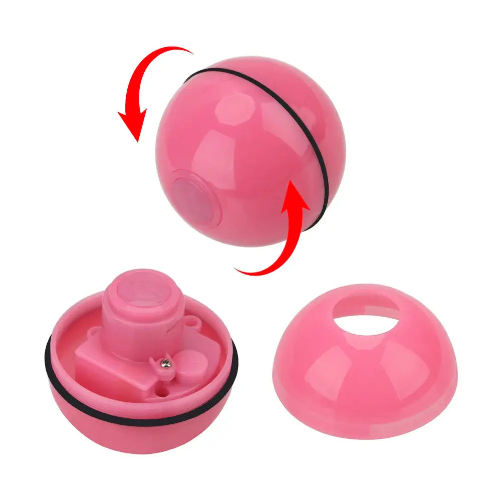 Smart Cat Toy Interactive Cat LED Rolling Flash Ball - Ultimate Feline Entertainment WLP Company