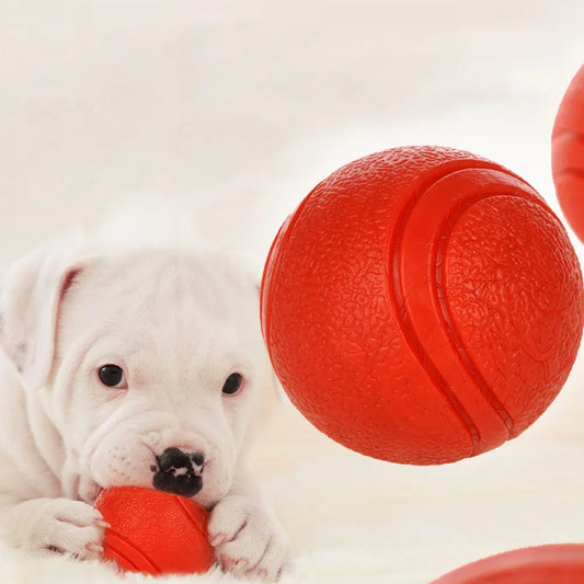 HOOPET Dog Bite-resistant Rubber Toy Ball - Ultimate Durability & Fun