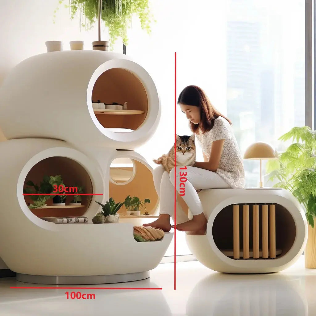 Wangshe Cat Villa - Multi-level Cat House | WLP Company WLP Company