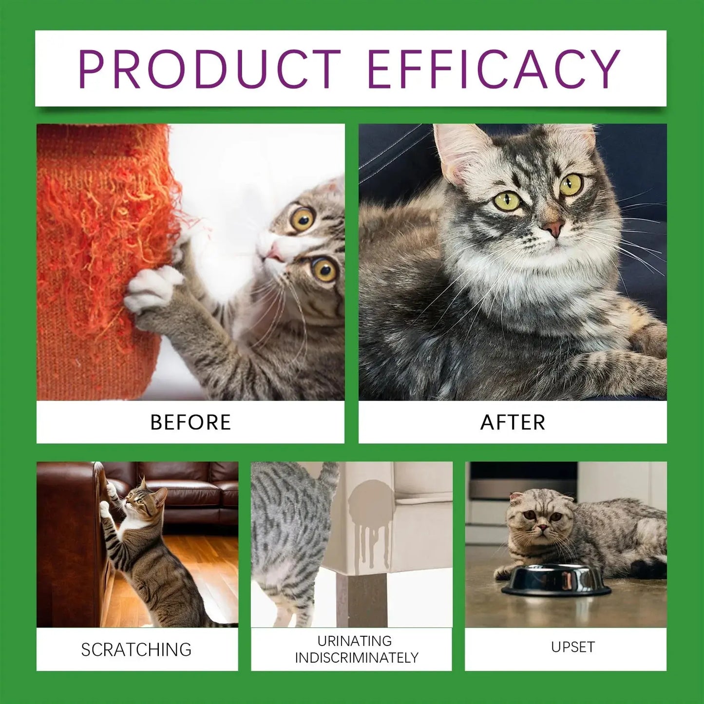 Cat Calming Diffuser Kit Refill Calming Mood Relaxing Anti Anxiety Stress Soothing Comforting Pets Pheromone Calming Diffuser WLP Company