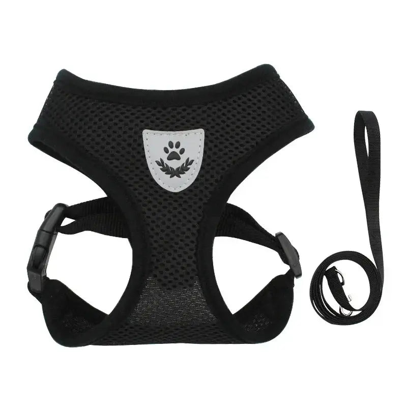 cat harness and Dog Harness Lead Leash Adjustable Vest Polyester WLP Company