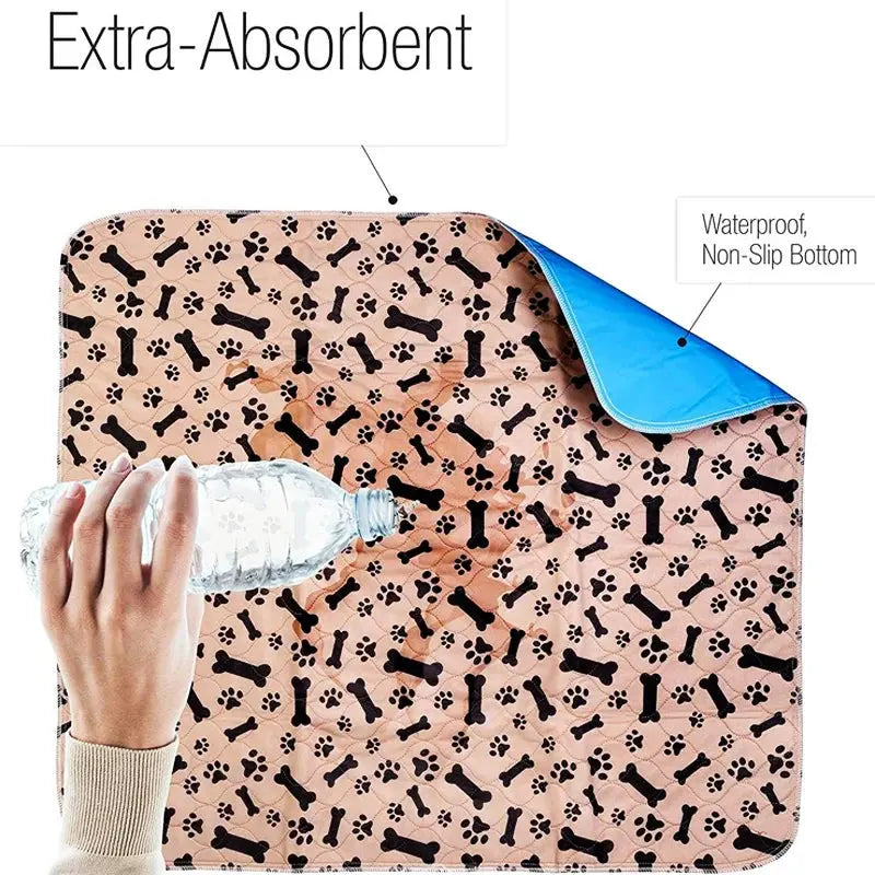ZK20 Dog Bed Mats ZK20 Reusable Dog Bed Mats - Waterproof Fast Absorbing Training Pads WLP Company